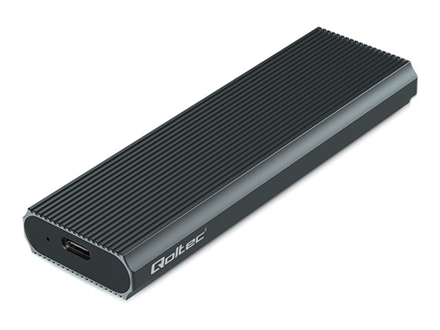 Qoltec Lagringspakning Ssd 4tb Nvme Card Pcie Nvme Usb Gen Grafit
