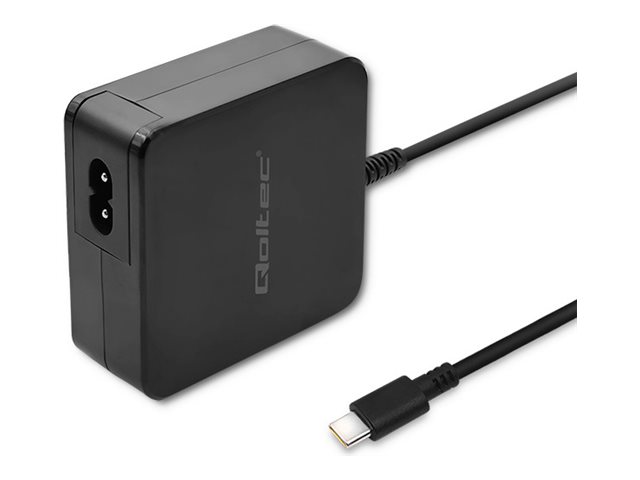 Qoltec 51027, Drinnen, Ac, Gleichstrom, Usb, 20 V, 1,75 M, Schwarz