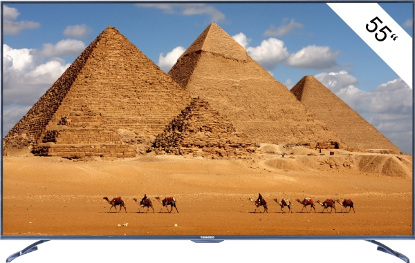 Tornado 55Ua3400x 55" Google Smart Tv - 4K - Schwarz (55Ua3400x)