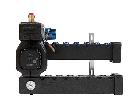 Wavin Midishunt 5 Kreislauf, Isoliert, Mit Grundfos Upm3hybrid 15-70 Pumpe
