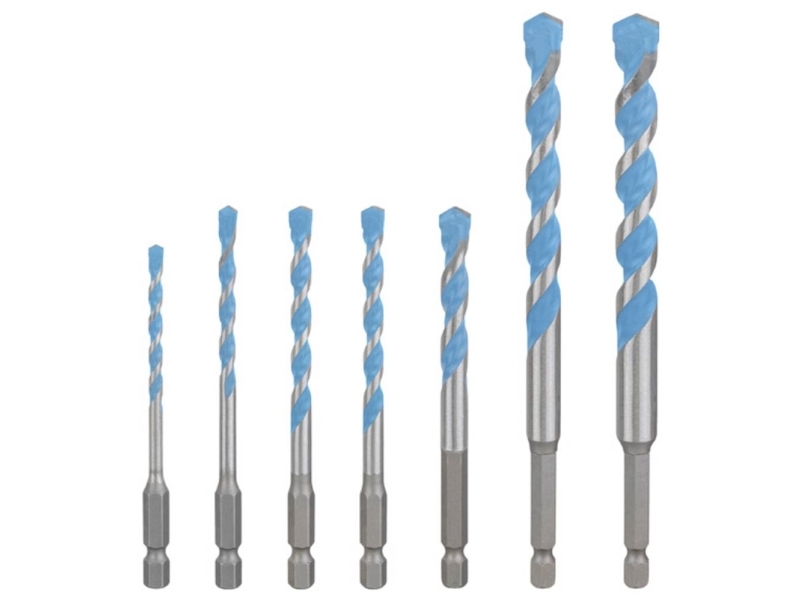 Bosch BORSÆT HEX MULTICONSTRUCT 4-12MM 7 DELE | Elverktyg - DIY - Akku Verktyg - Borrhammare | GameStuff