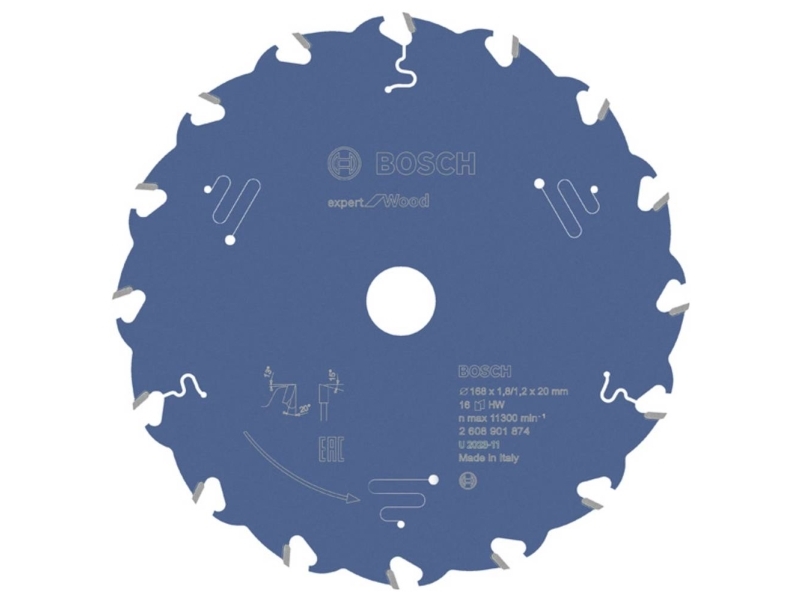 Bosch Accessories 2608901874 2608901874 Rundsavblad Antal Tænder Per Tomme: Stk