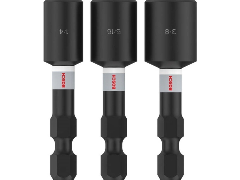Bosch Zubehör 2608521U65 Schlagschrauber-Einsatz-Set 1/4 (6,3 Mm), 5/16 (8 Mm), 3/8 (10 Mm) 2608521U65
