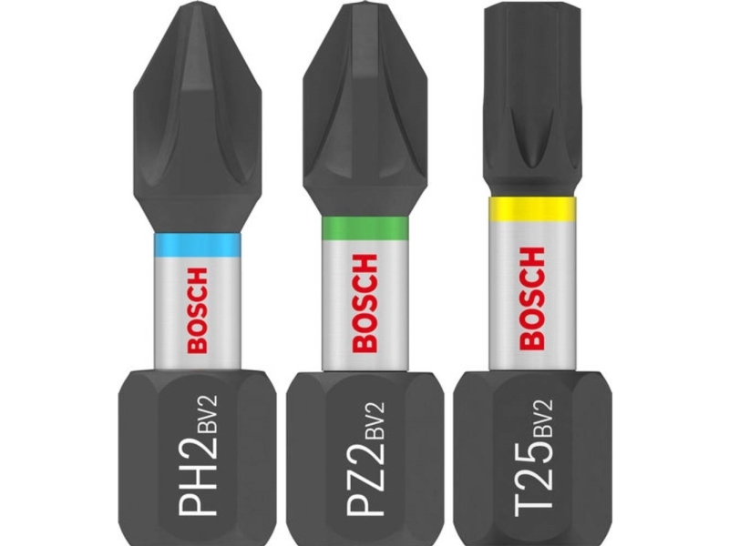 Bosch Schrauberbit-Set Pro Impact Ph2 Pz2 T20 T25 T30 X5 25Tlg (2608521U63)