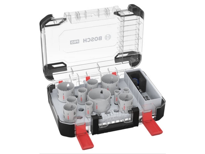 Bosch Pro Multi Material Pc Plus Hulsave-Sæt, 14 Dele (2608594425)