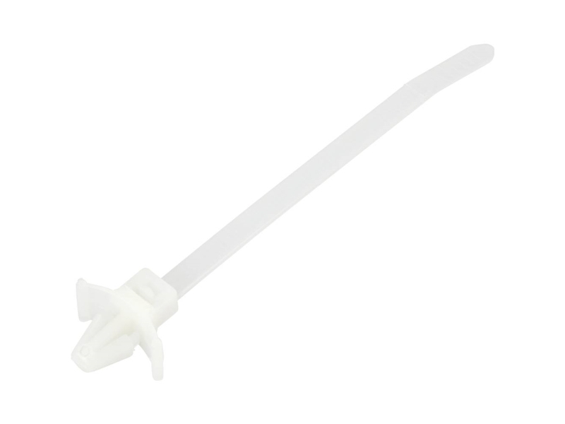 Tru Components Tc-13030680 Tc-Wm-100-4.8-N Kabelbinder 100 Mm 4,8 Mm Natur Mit Fingerverriegelung Chemikalienbeständig 100 Stk