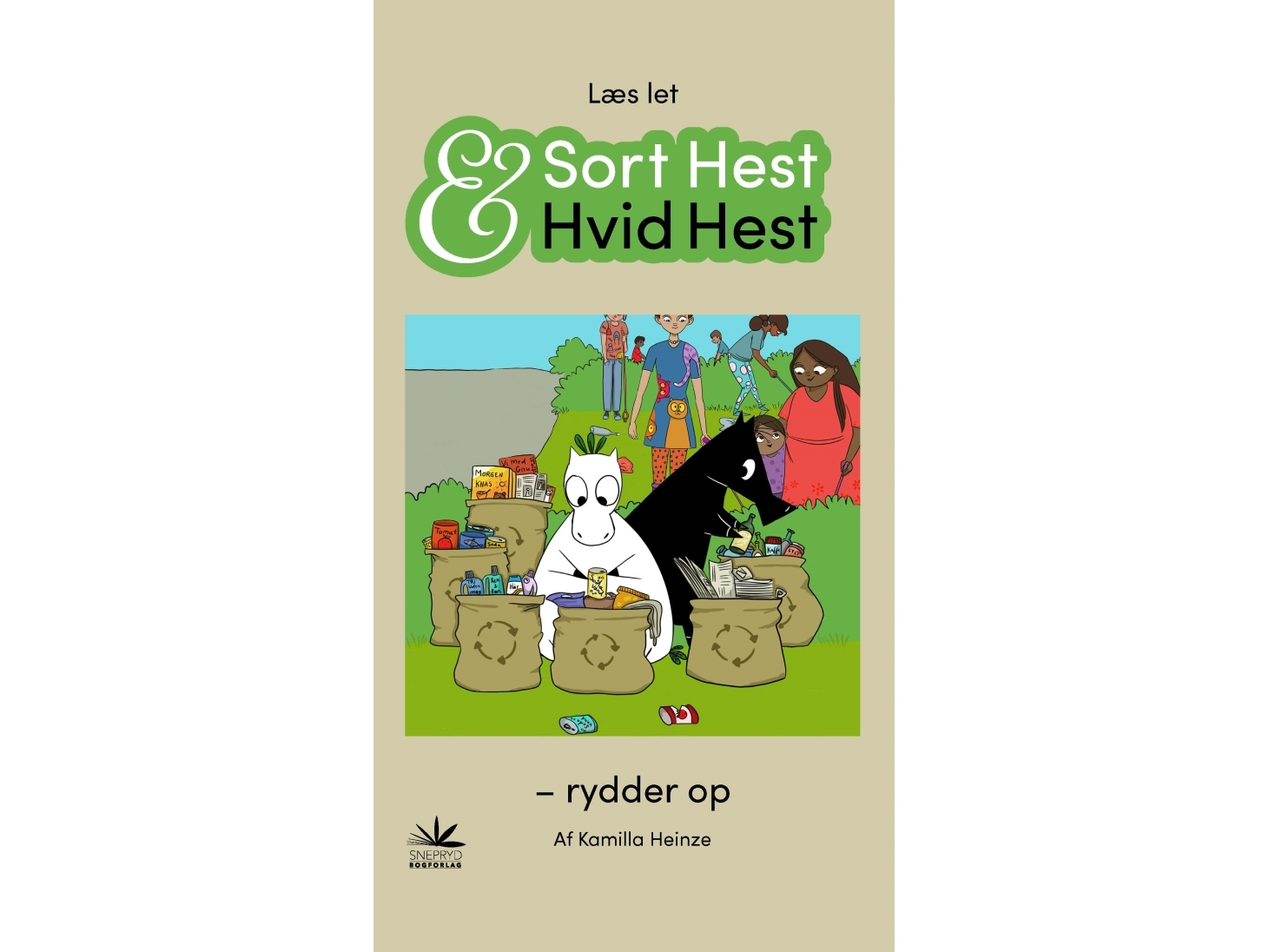 Sort Hest & Hvid Hest Rydder Op |