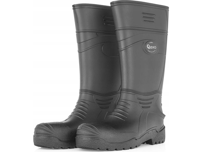 Geko Herr gummistövlar sort r.42 (5) | Kläder & Säkerhet - Skodon - Säkerhetsgummistövlar | GameStuff