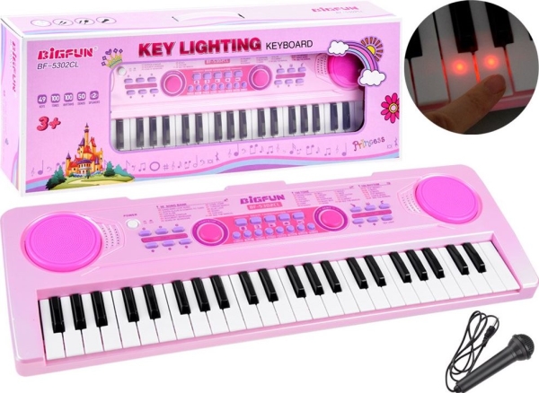 Jokomisiada Keyboard-orgel med oplyste tangenter IN0151