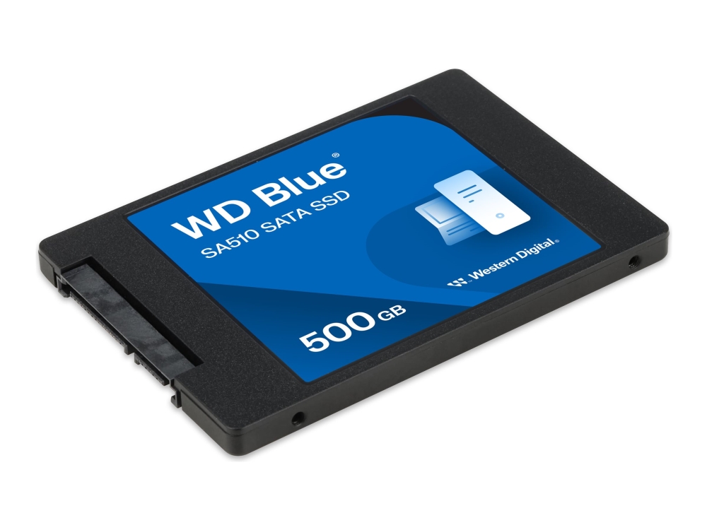 Wd Blue Sa510 Wds500g3b0a - Ssd - 500 Gb - Intern - 2.5" - Sata 6Gb/S - Blå