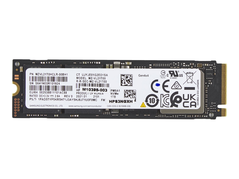 Hp - Ssd - 1 Tb - Intern - M.2 2280 - Pcie 4.0 X4 (Nvme) - For Elite X360 Elitebook 1040 G11, 630 G11, 64X G11, 66X G11, 83X G11, 84X G11, 86X G11