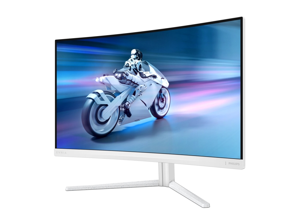 Philips Evnia 5000 27M2c5501 - Led-Skærm - Gaming - Kurvet - 27" - 2560 X 1440 Qhd @ 180 Hz - Fast Va - 5000:1 - Hdr10 - 0.5 Ms - 2Xhdmi, Displayport