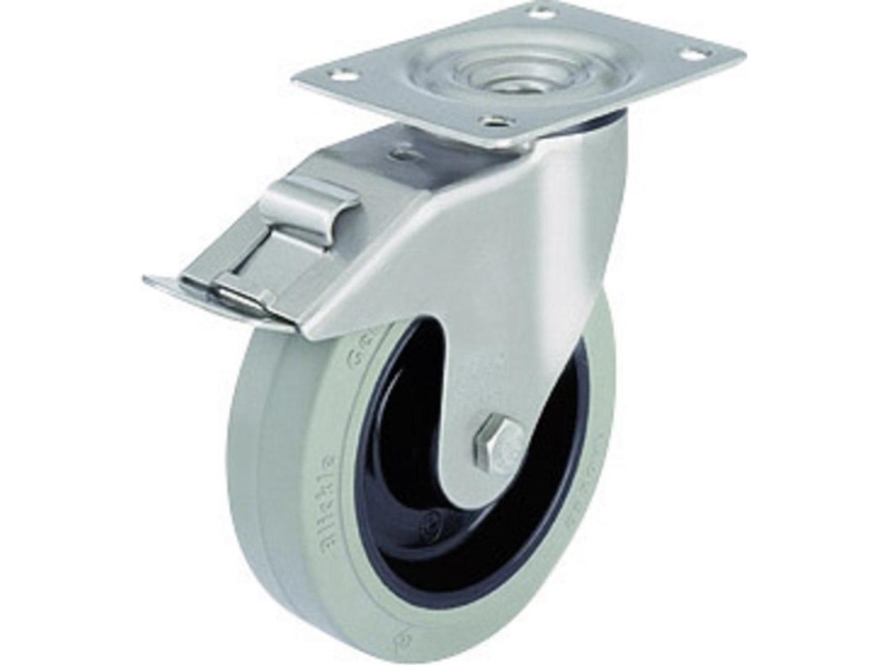 Blickle 609743 LEX-POEV 100XR-FI-SG Styrehjul med bremse Hjuldiameter: 100 mm Bæreevne (maks.): 150 kg 1 stk