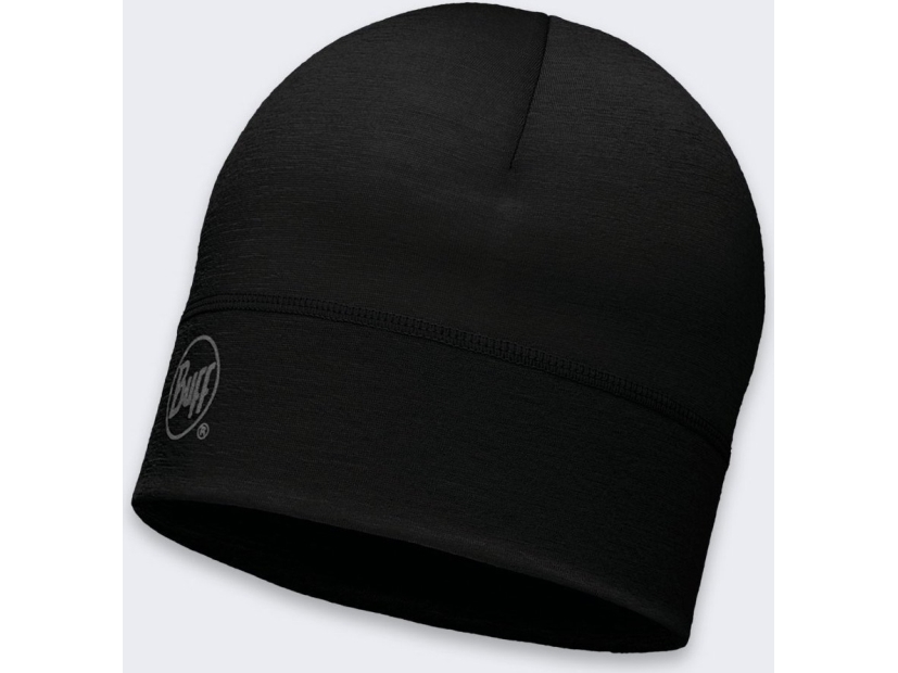 Buff Czaka merinoull 1-lager Solid Black - BP111476.999.10.00 | Kläder & Säkerhet - Arbetskläder - Hatt | GameStuff