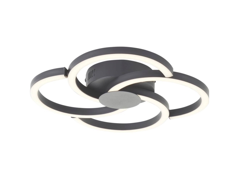 Brilliant G80660/06 Fico Loftsbelysning Led Rgb 22 W Sort