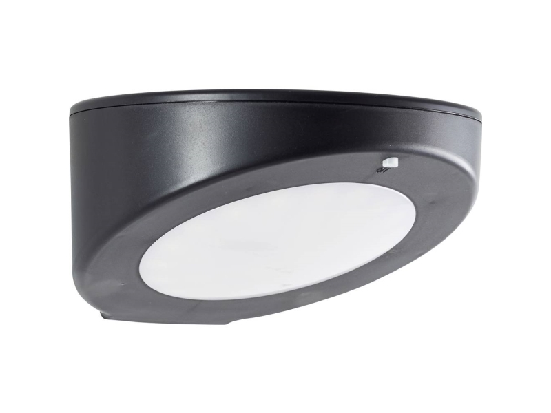 Brilliant Bardum G96924/06 Led-Udendørs Vægbelysning Med Bevægelsessensor 3 W Led (Rgb) Sort