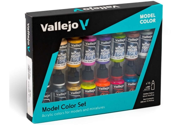 Vallejo - Model Color / 16 colors set - Wargames Special 18 ml