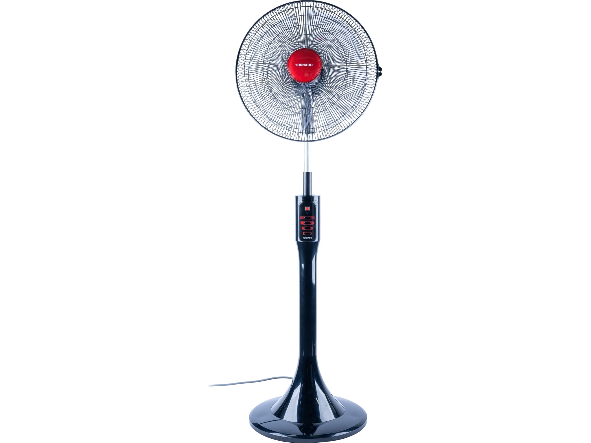 Tornado-ventilator EFS-111M rød på sort (EFS-111M)