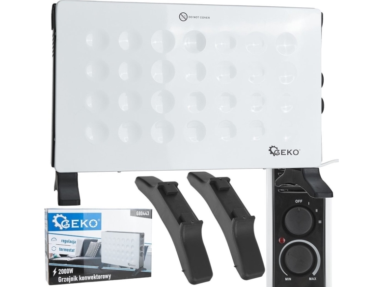 Geko Elektrisk Konvektor Modern-Elegant 2Kw