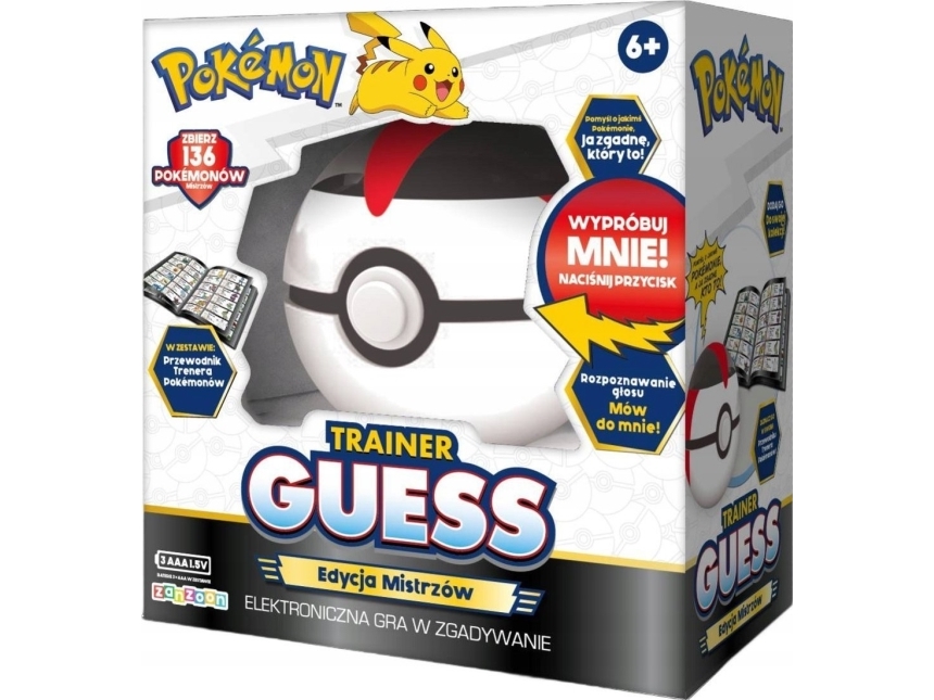 Pokemon Pokemon Trainer Guess Champions, Gra