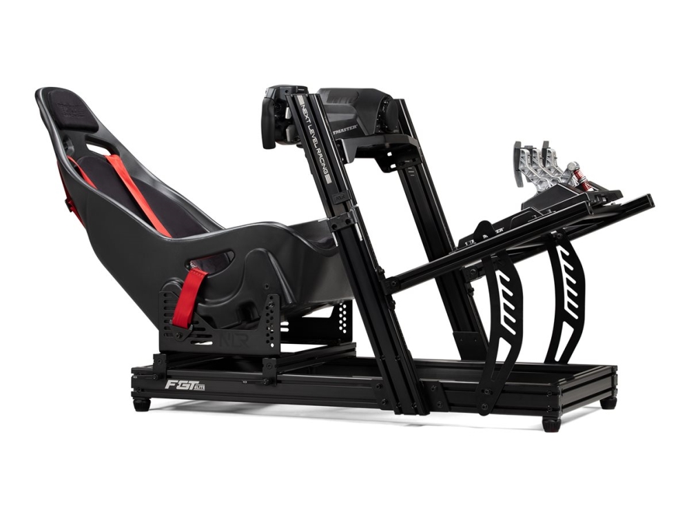 Next Level Racing Flight Seat Pro - Flygsimulatorcockpit - ergonomisk - högdensitetsskum | Spel - Gamingmöbler - Gamingstolar | GameStuff