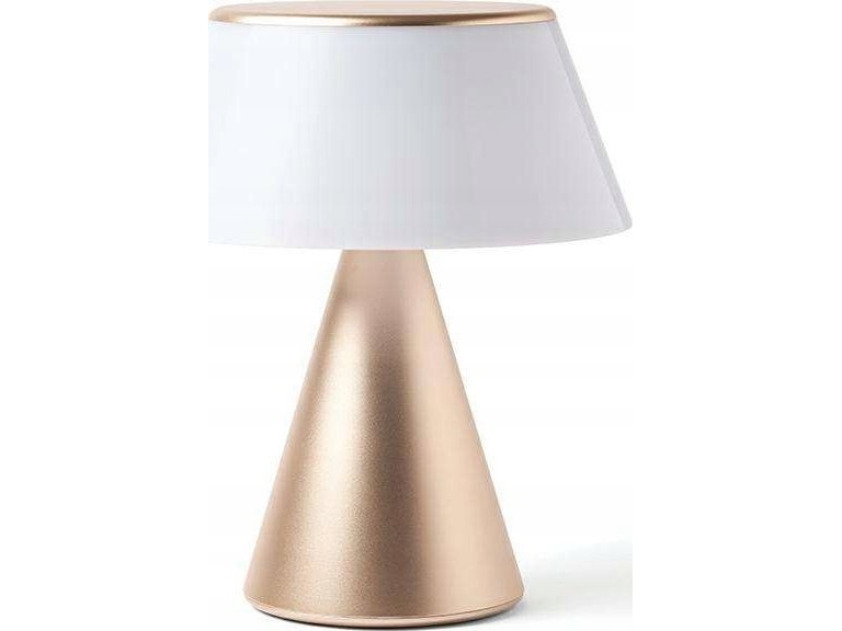 Lexon Bordlampe Lexon Luma Xl Led Lampe Guld/guld Lh98md
