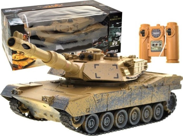 Jokomisiada kontrollerede M1A2-tanks camouflage ørken RC0374