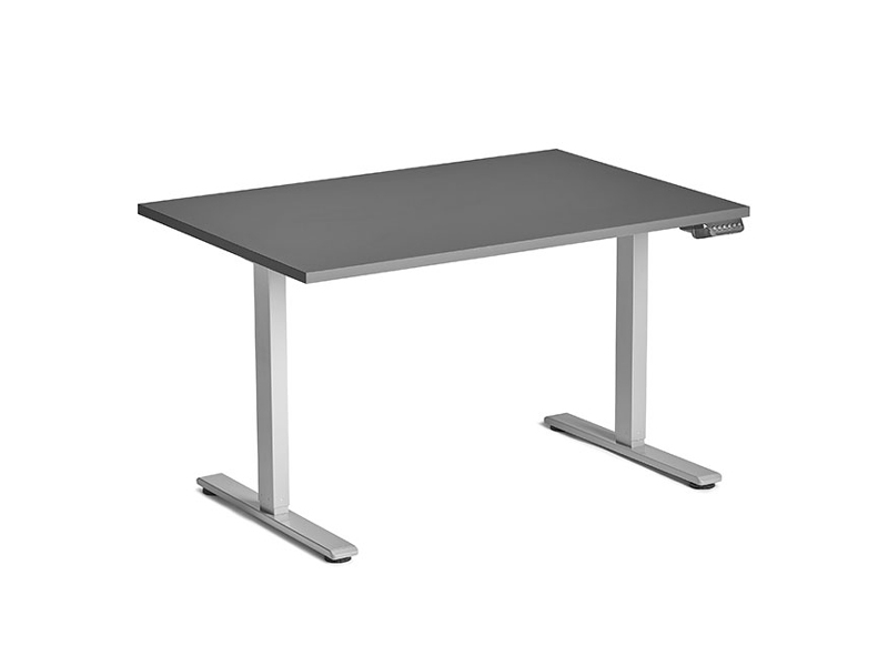Höhenverstellbarer Tisch Ekoflex 2.0 Anthrazit Tischplatte 1200X800 Mm