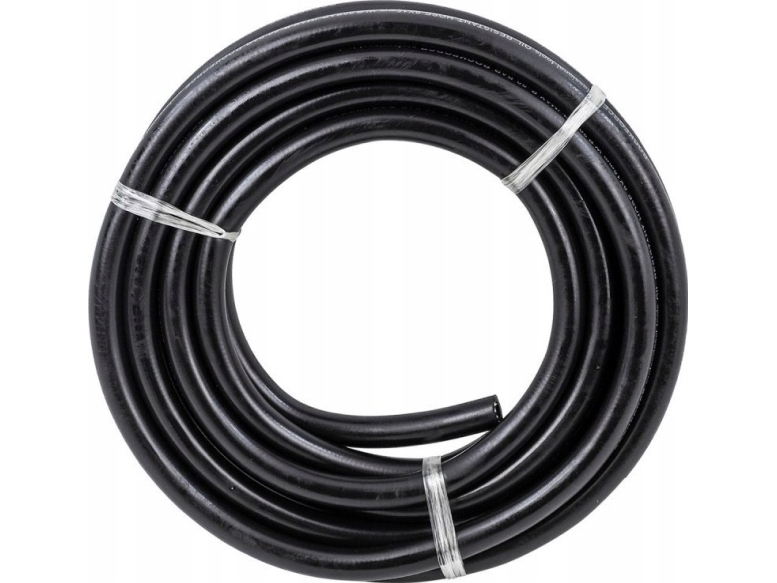 Rockforce-forstærket olieresistent gummislange 8 mm x 10 m
