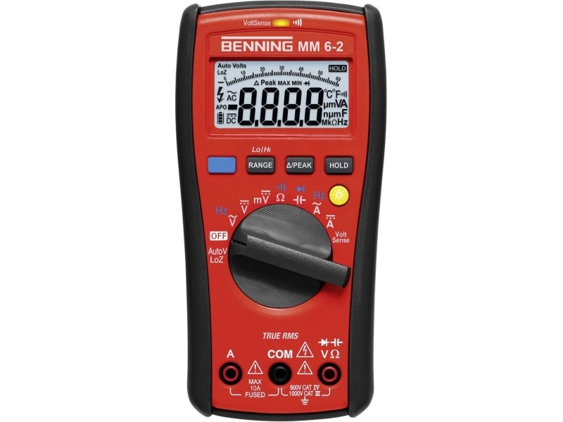 Benning 044087 Hånd-Multimeter Digital Cat Iii 1000 V, Cat Iv 600 V Visning (Anzahl): 6000