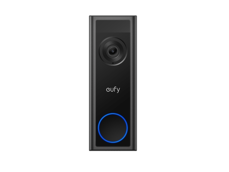Eufy Video Doorbell C31, Schwarz, Haus, 1 Stück(E), Zimmerdecke, 125 Gb, Microsd (Transflash)