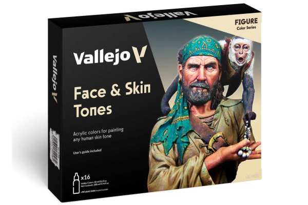Vallejo 70.258 Model Color figur - ansigt & hudtoner (16 x 18 ml)