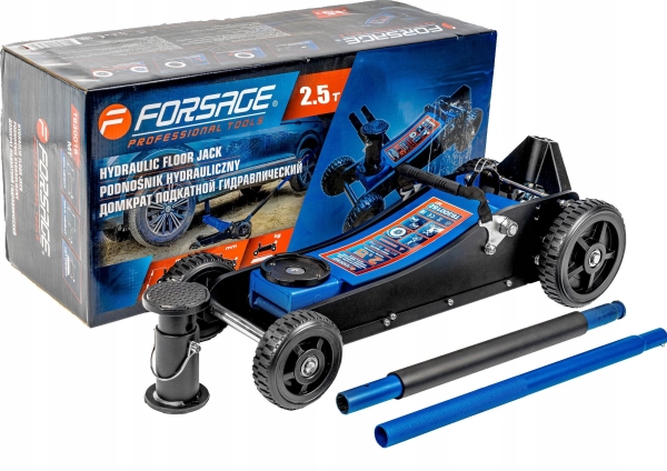 Forsage Hydraulisk donkraft 2,5 t (h min 155 mm  h max 615 mm)