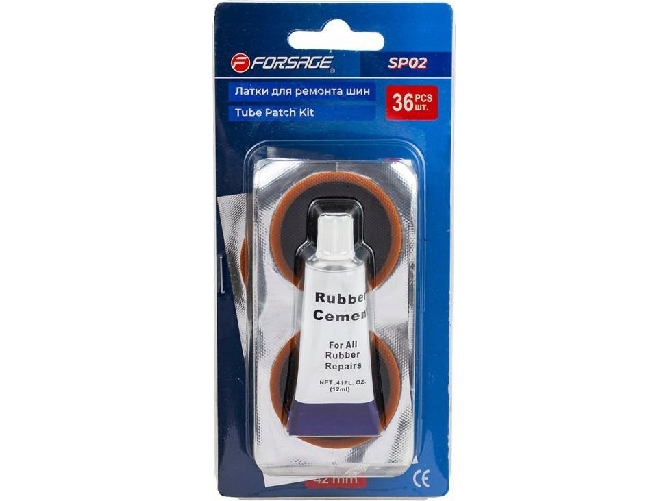 Forsage łatek do opon 36el. | Cykling - Hjul, däck och slangar - Lappväxel | GameStuff