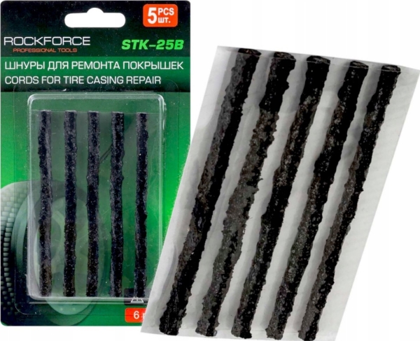 Rockforce Dækreparationssnore, 5 stk.