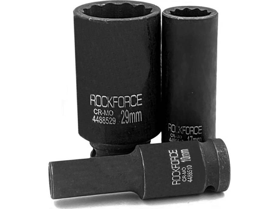 Rockforce Dyb Top Til Slag 1/2" 21 Mm (12-Kantet)