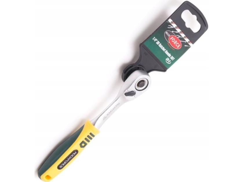 Rockforce Ratsche Mit Drehmechanismus 1/4"