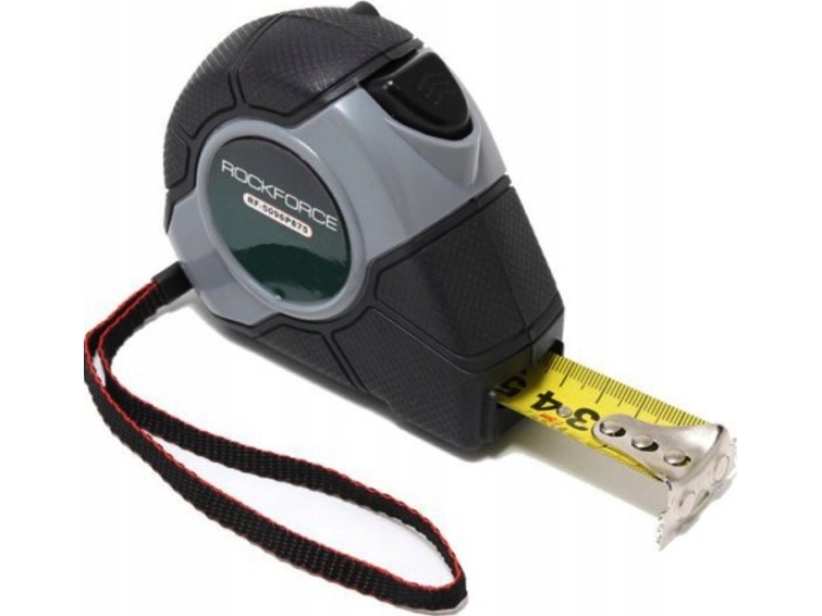 Rockforce metrisk målebånd 5m rullemål