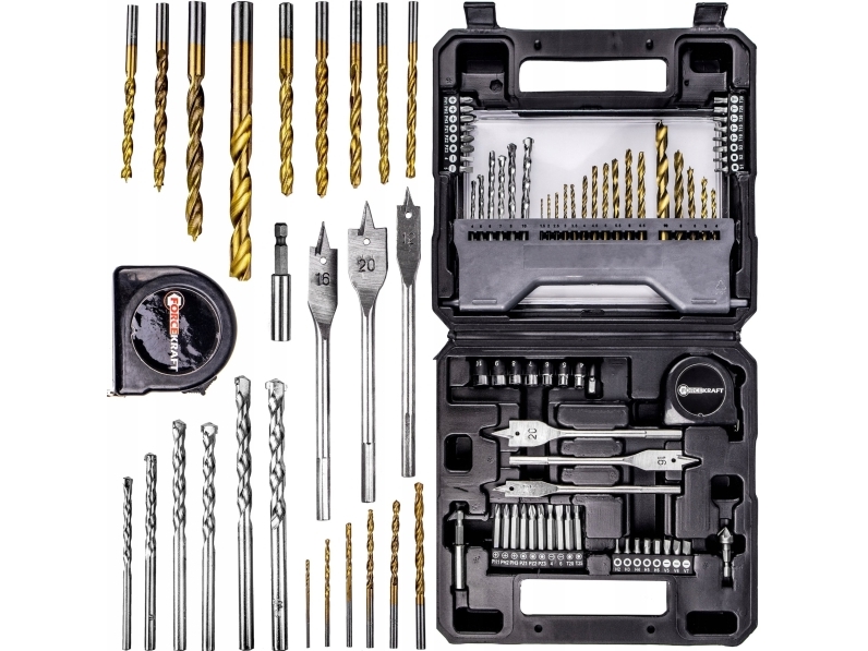 Verktygssats Forcekraft verktygssats 71 delar - hylsor (4-10 mm), bits, borrar | EL Artiklar - Verktyg för EL - Övriga | GameStuff
