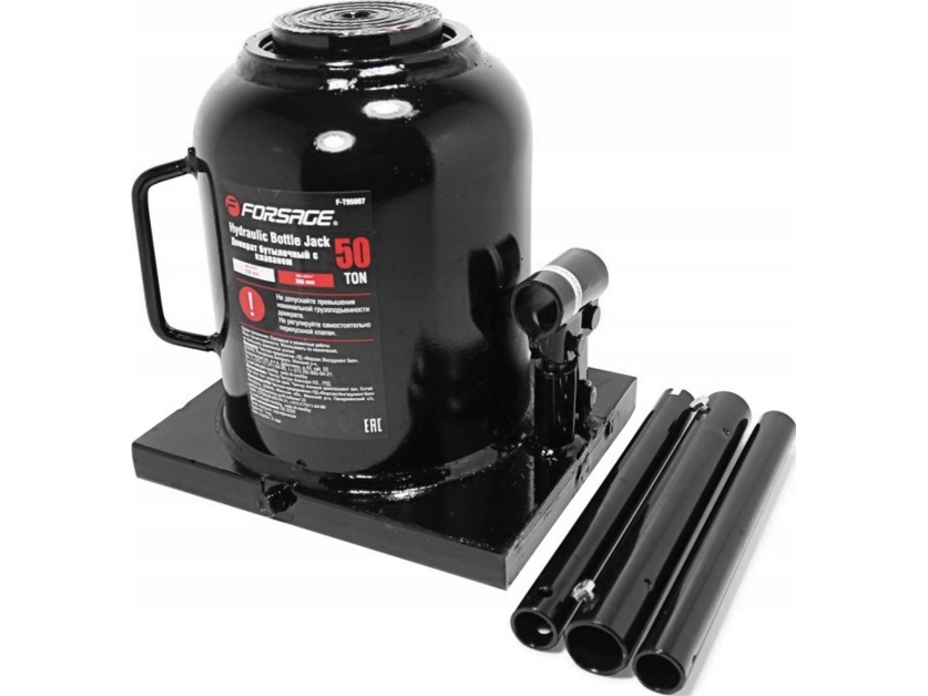 Forsage lav m-profil 50t hydraulisk flaskedonkraft