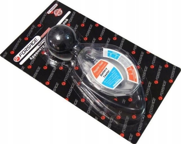 Forsage elektrolytdensitetsmåler med skala