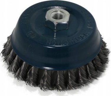 Rockforce 100mm ansiktsborste för slipmaskiner (flätad tråd) | Trädgården - Trädgårdsmaskiner - Röjsåg | GameStuff