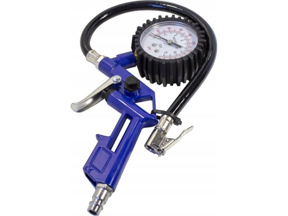 Rockforce Pumppistole Für Kühlmittel Mit Manometer (0-12 Bar)