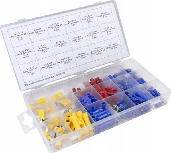 Forsendelse af konnektorer til biler 160 el. konnektorer