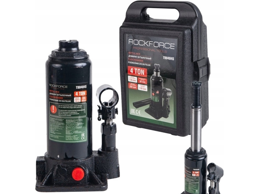 Rockforce HYDRAULINEN PISTON KUORMAUSKONE 4T CARTRIDGE (Kärry)