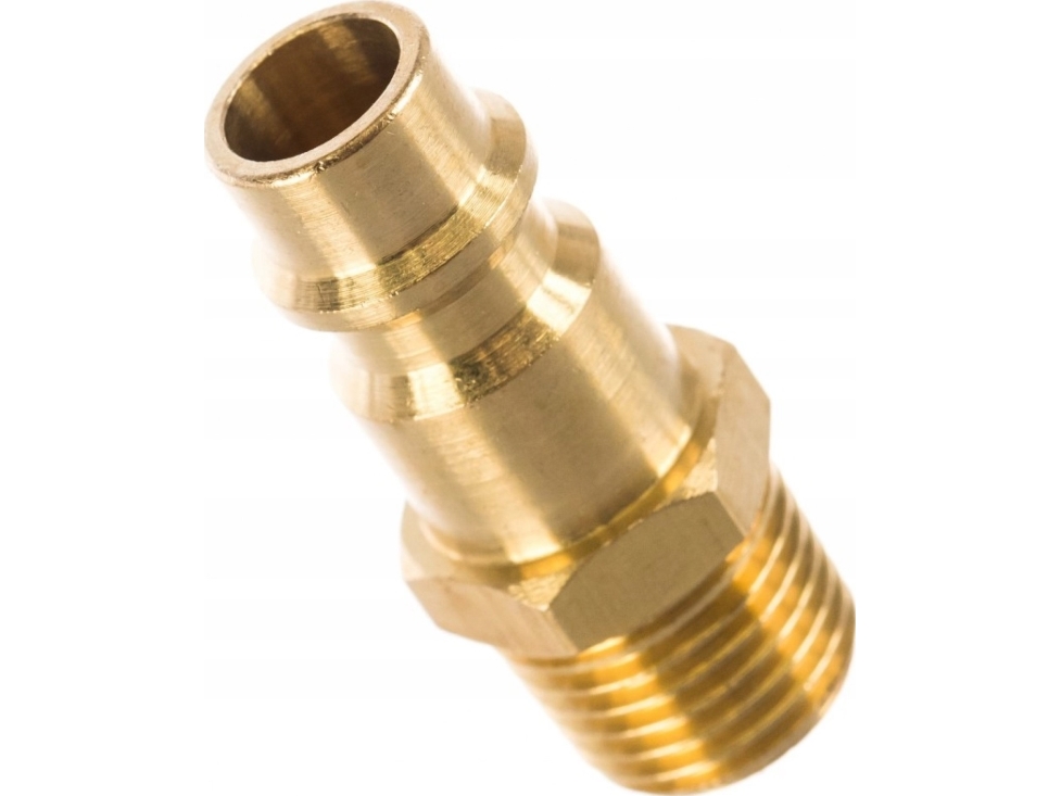 Partner Steckverbinder Mit Außengewinde 1/4" (Messing)