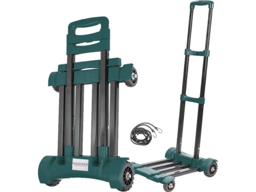 Rockforce sammenklappelig transportvogn (belastningskapacitet: 50 kg)