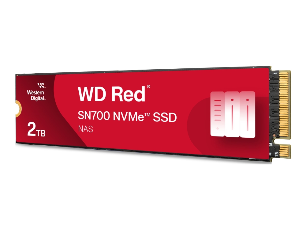 Wd Red Sn700 Wds200t1r0c - Ssd - 2 Tb - Intern - M.2 2280 - Pcie 3.0 X4 (Nvme)