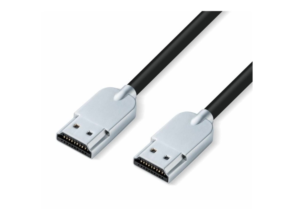 Microconnect - High Speed - Hdmi-Kabel Med Ethernet - Hdmi Han Til Hdmi Han - 1 M - Sort - Supertynd