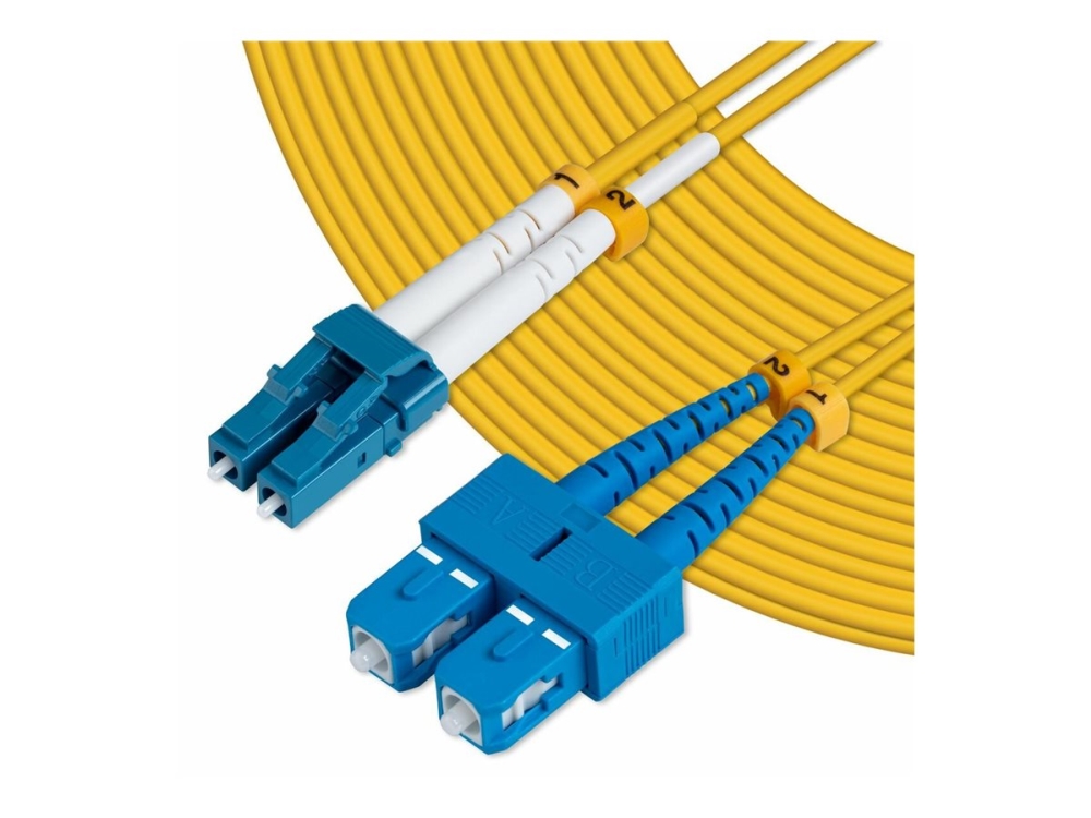 Microconnect - Netzwerkkabel - Lc/Upc Singlemode (Stecker) Auf Sc/Upc Singlemode (Stecker) - 20 M - Glasfaser - 9/125 Mikron - Os1 - Gelb